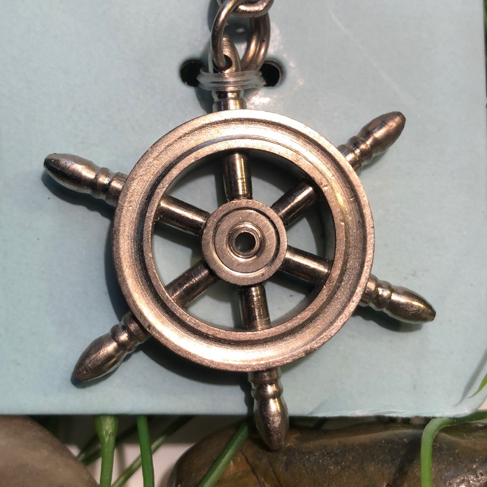 Nautical Wheel Keyring NWT - Picture 4 of 9